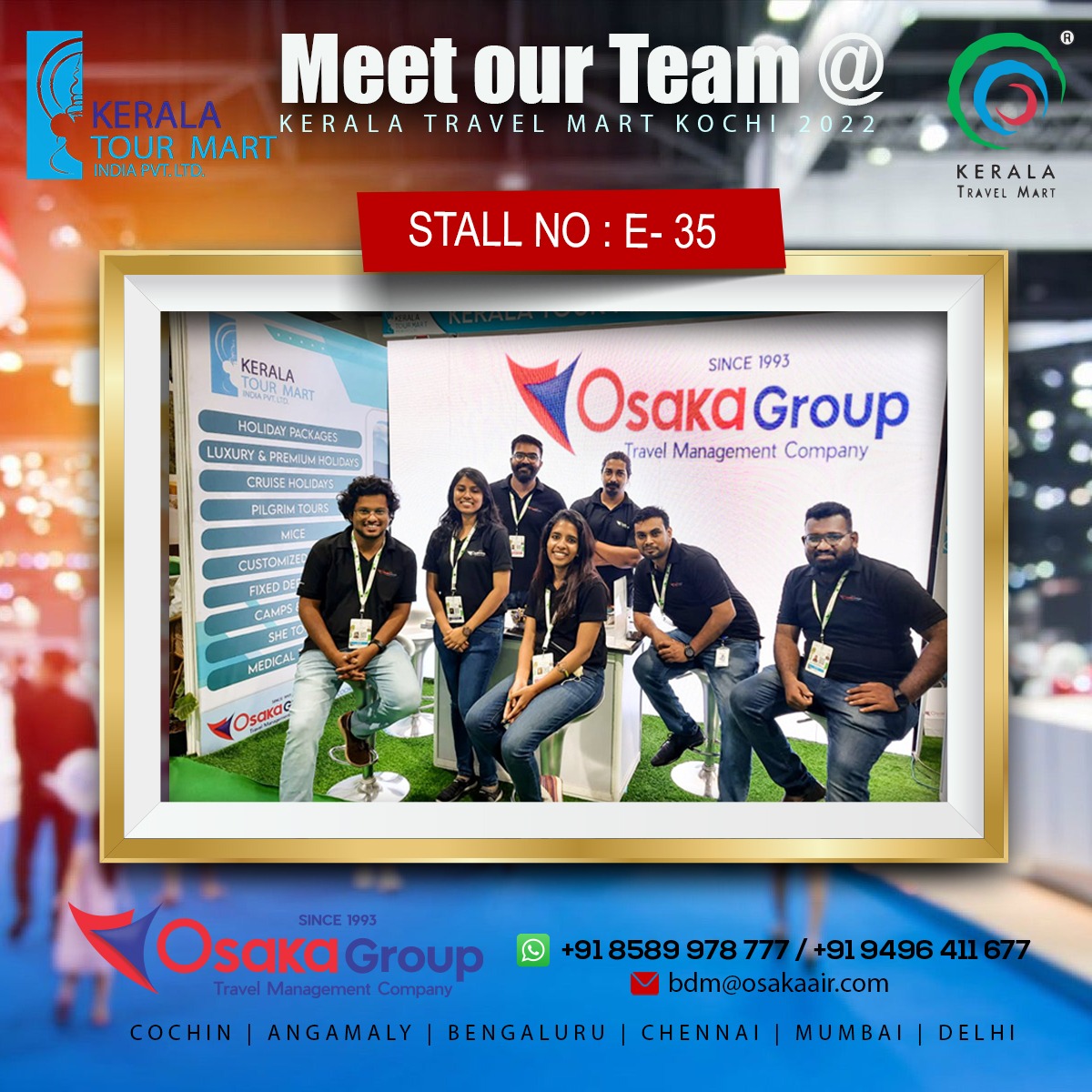 Osaka Group | The best travel management company in Angamaly, Kochi